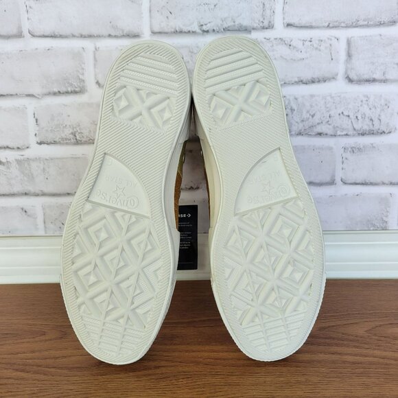 ⭐Converse Chuck 70 Plus Glitter Hi Sz 6.5 Men's Shoes Sneakers Gold Glam A08176C - Picture 6 of 10